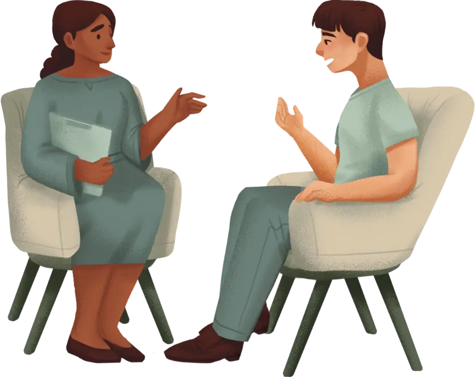 Sesi konseling online dewasa